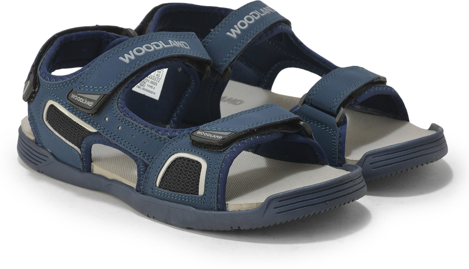 Image of WOODLAND Men Sandal (Blue , 11)
