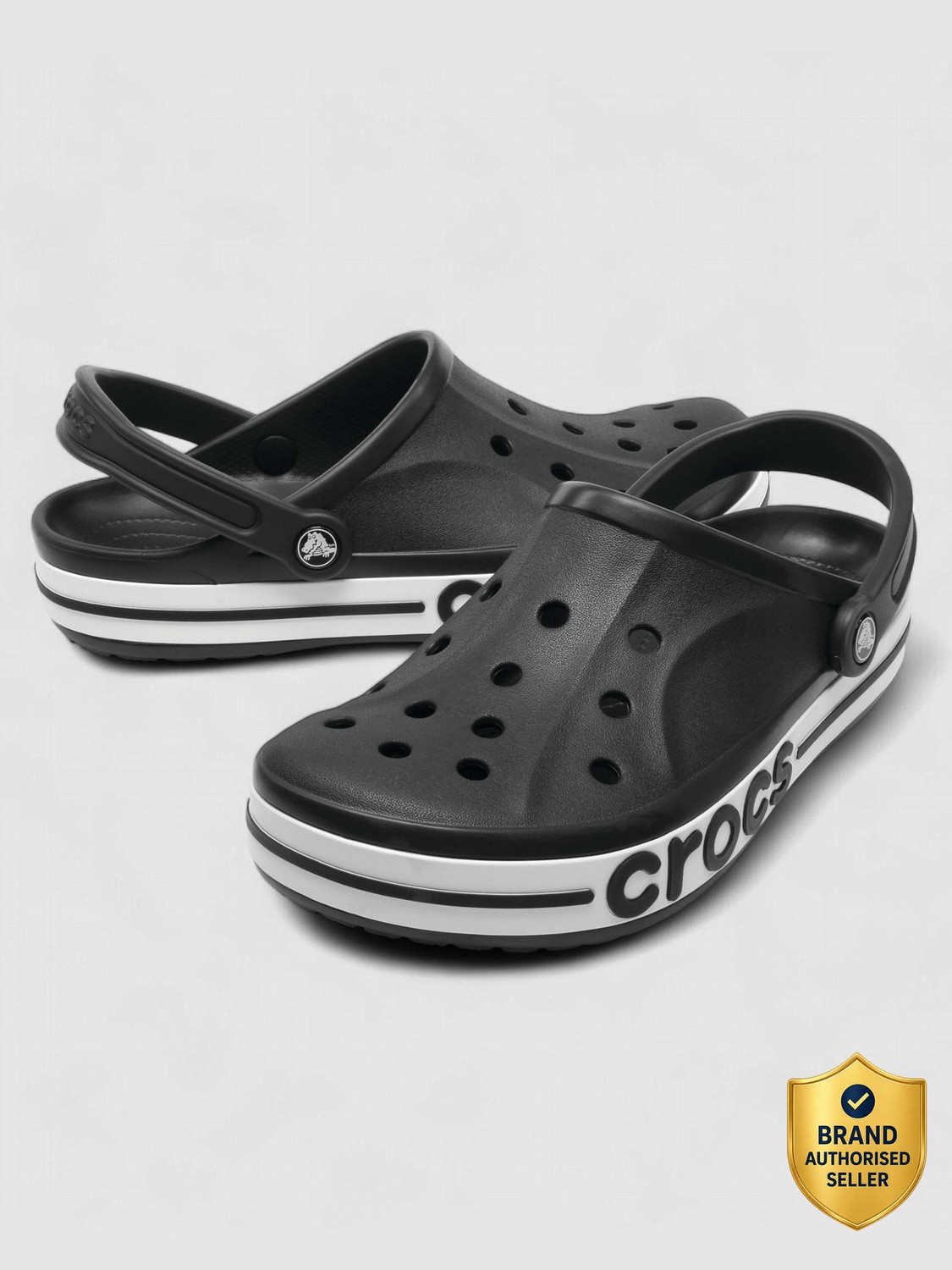 CROCS (Bayaband) Men Black Clogs