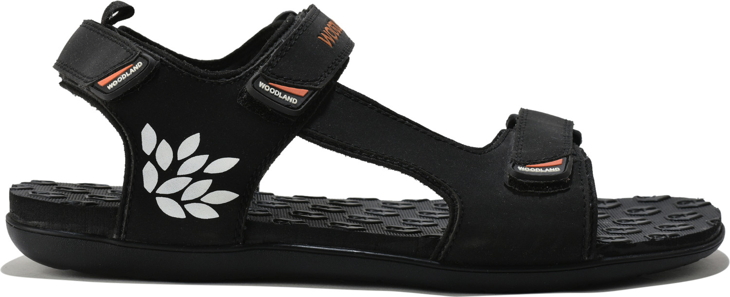 Image of WOODLAND Men Sandal (Black , 9)