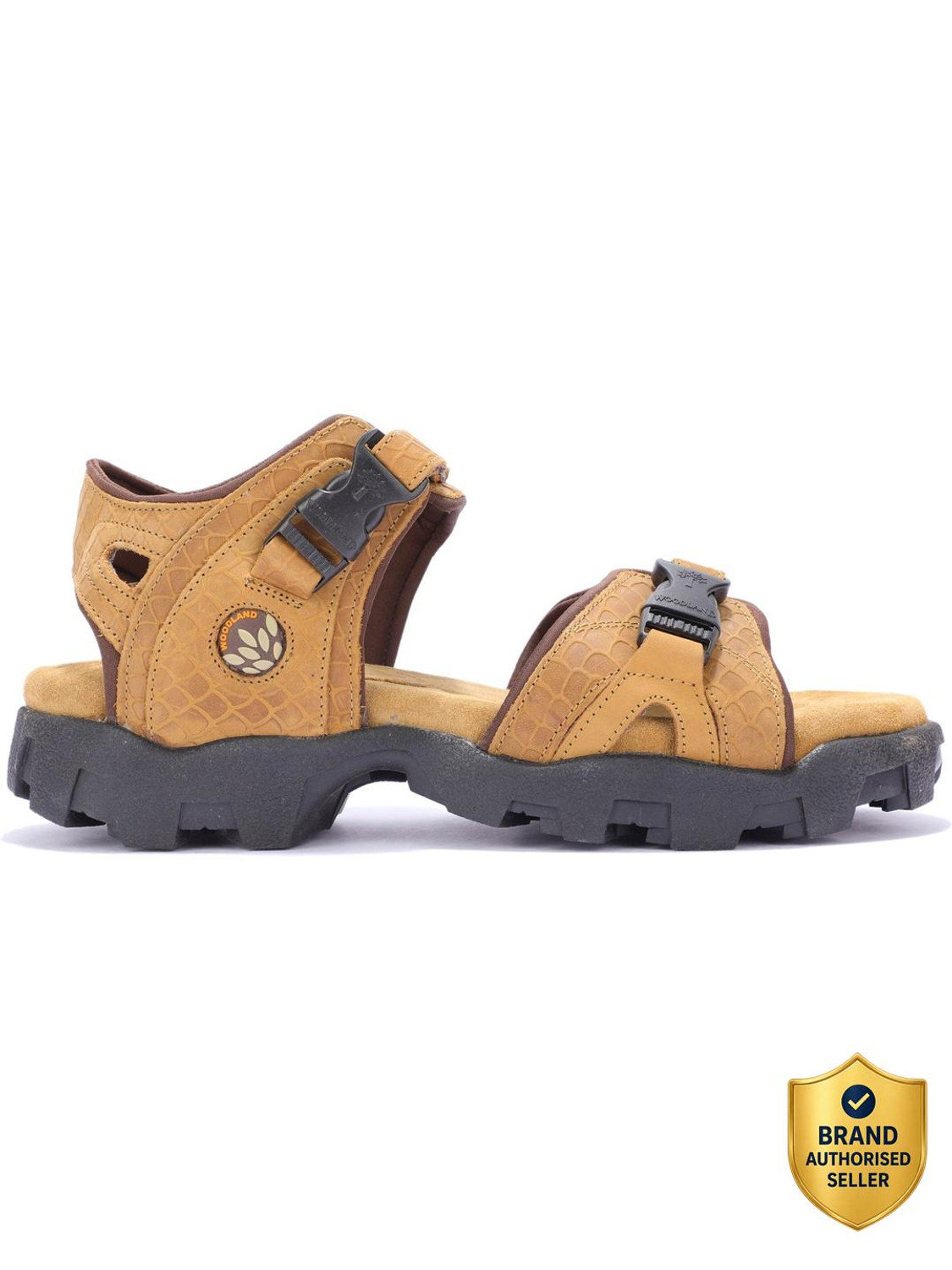 WOODLAND Men Camel Sandals