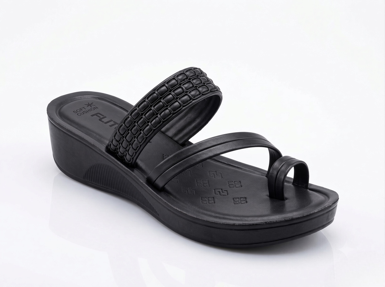 Image of FLITE Women Flats Sandal (Blue , 5)