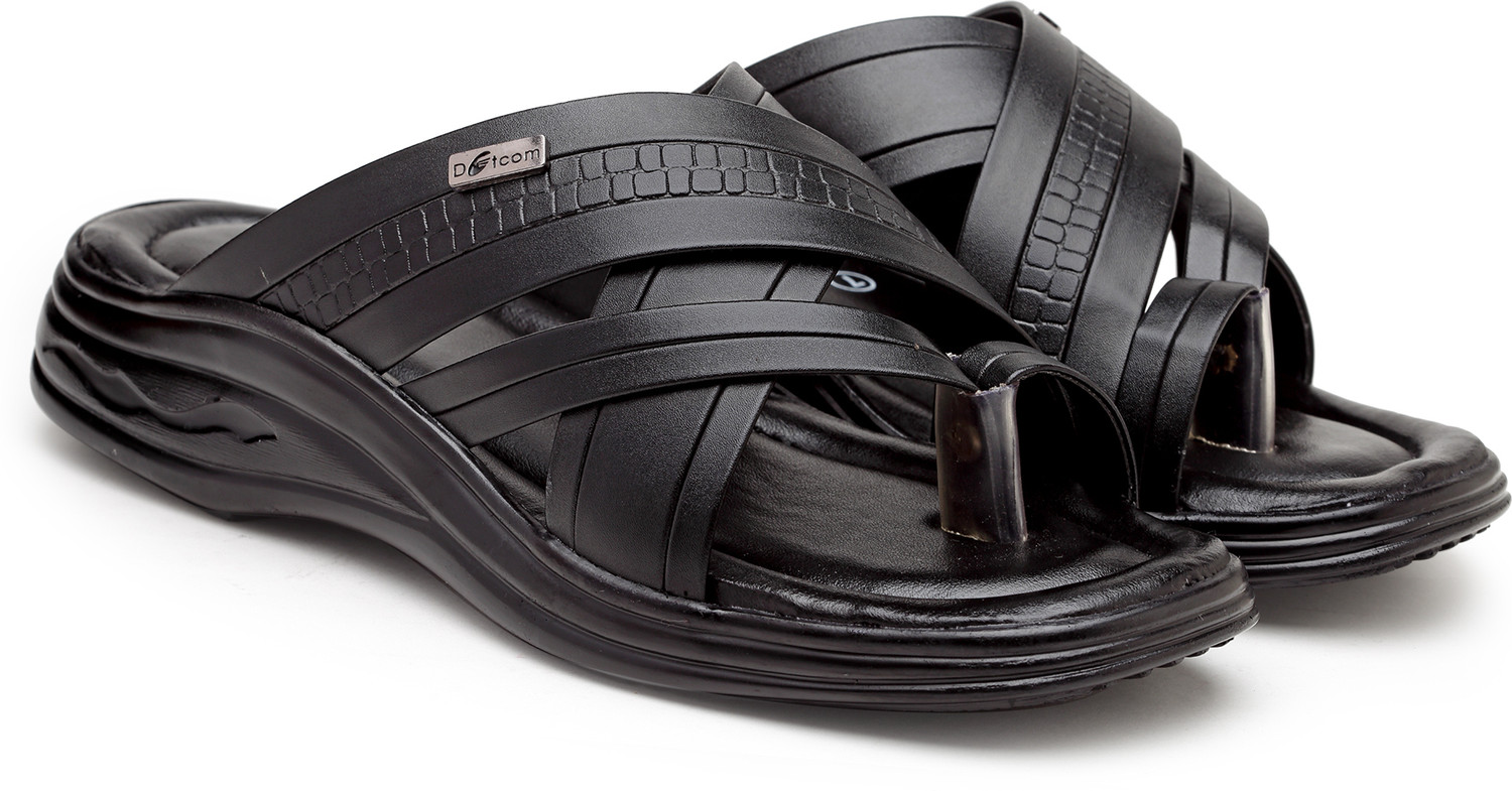 action Action Dotcom 3307 Light Weight Comfortable Trendy Dailywear Synthetic Leather Men Sandals Black 10 UK India Price History