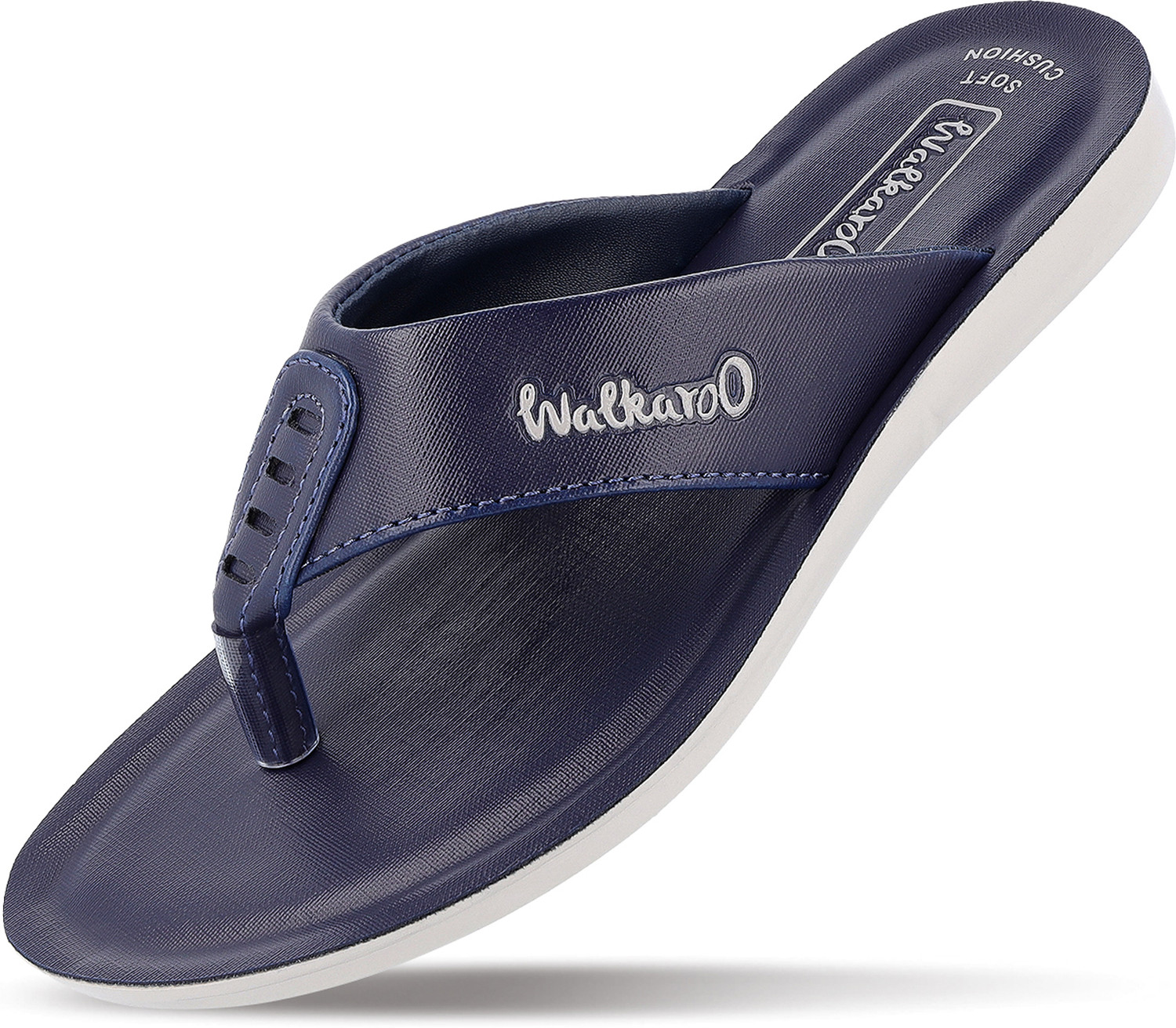 Image of WALKAROO Men Casual Sandal (Black , 8)