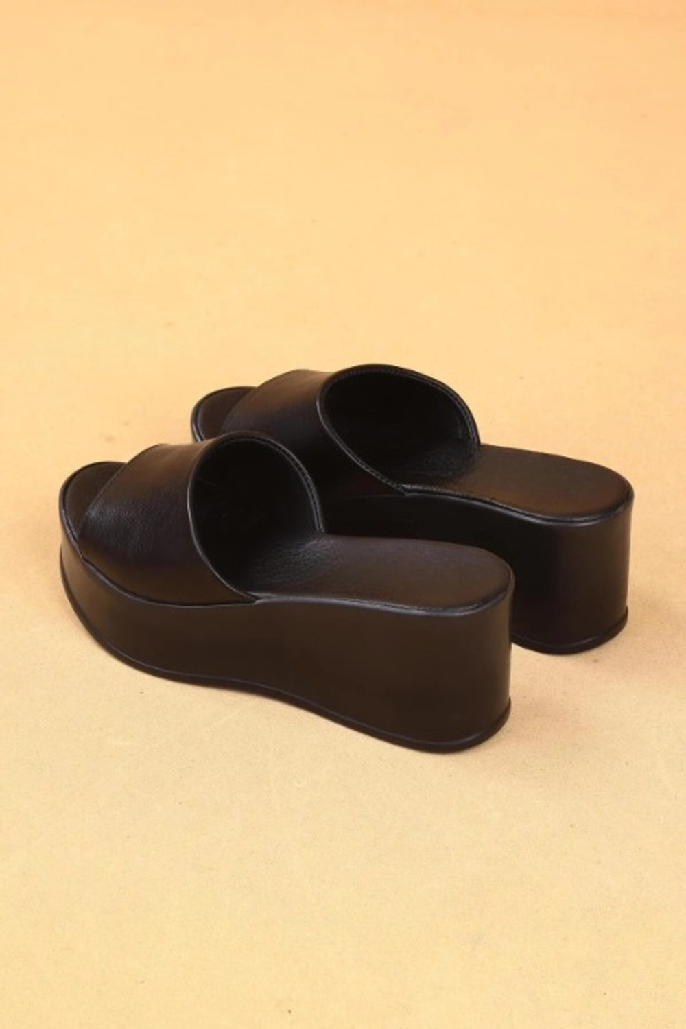 Image of PUNTOBLU Women Heels Sandal (Black , 2)