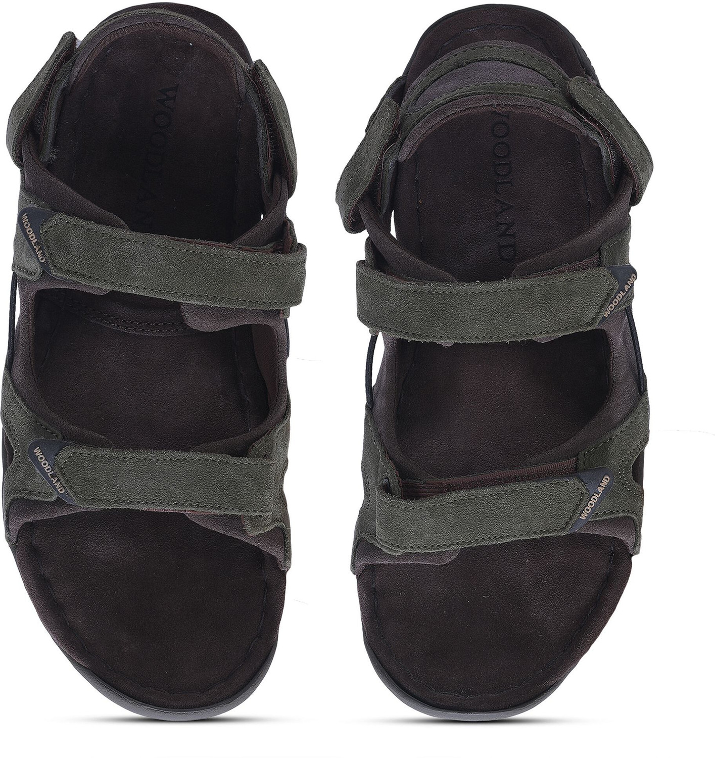 Image of WOODLAND Men Sandal (Green , 6)