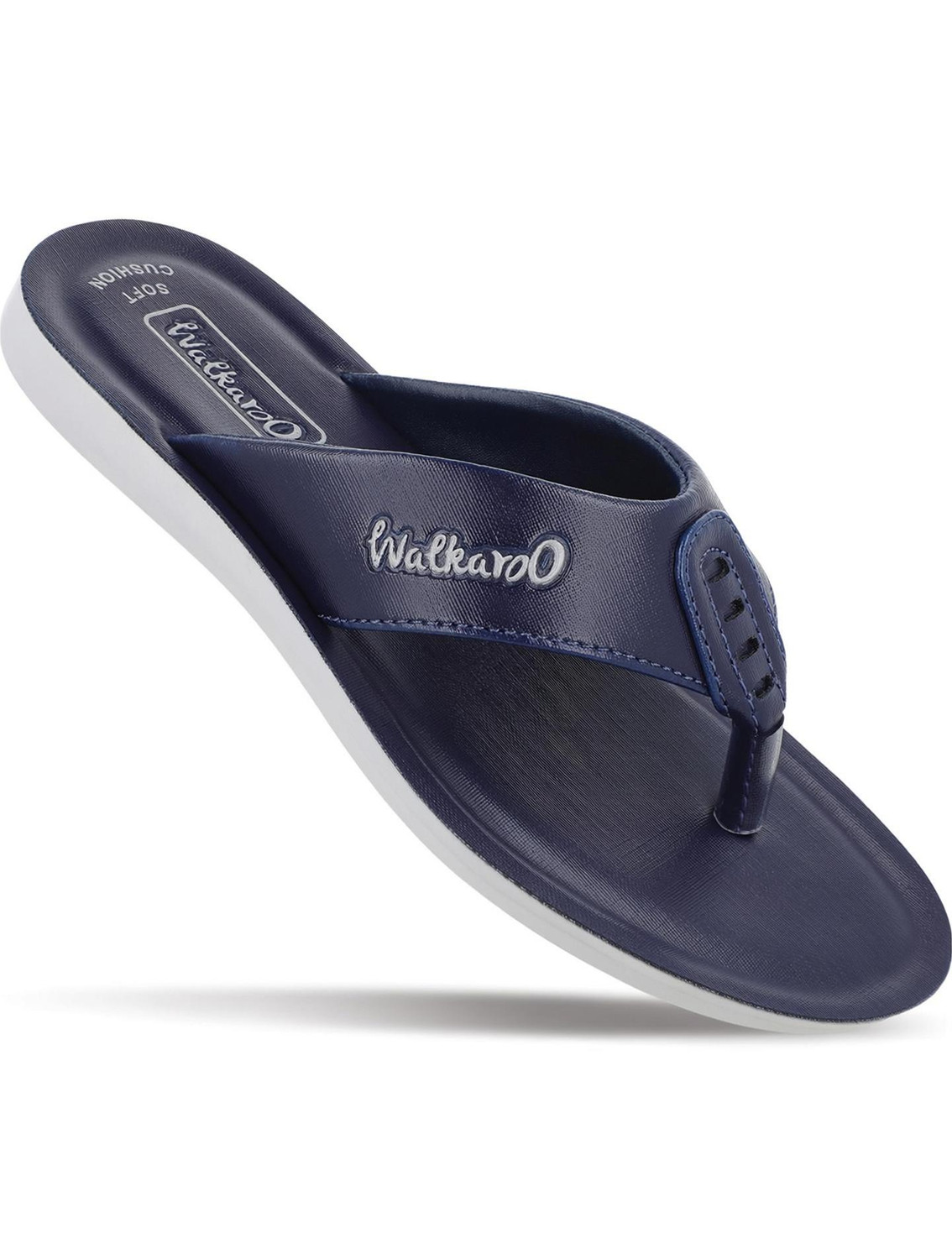 Image of WALKAROO Men Casual Sandal (Black , 8)