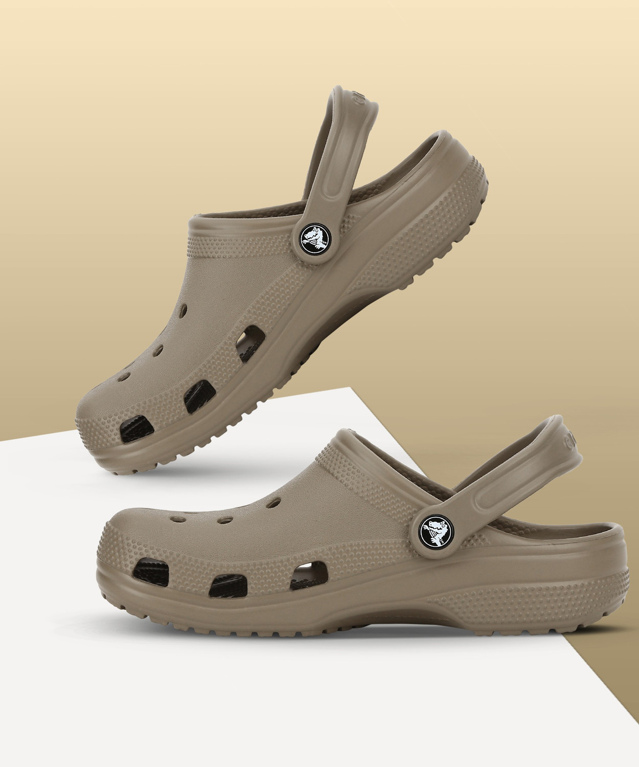 CROCS Classic Men Sandals (Brown 15 UK /India) Price History
