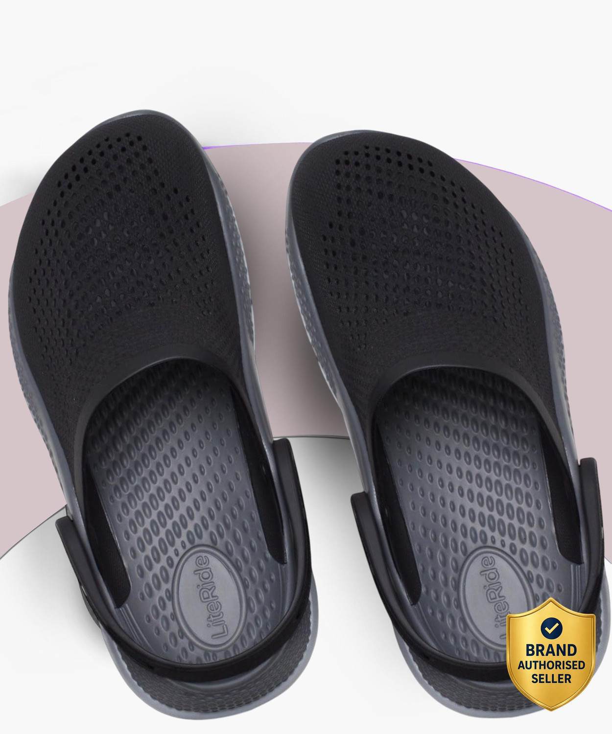 Men Black Clogs Sandal