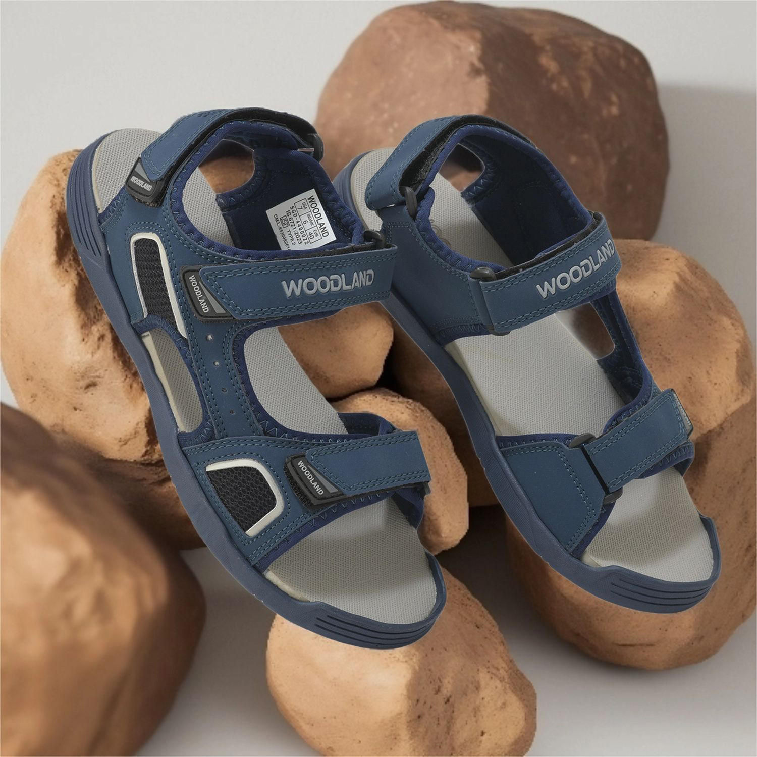 Image of WOODLAND Men Sandal (Blue , 11)