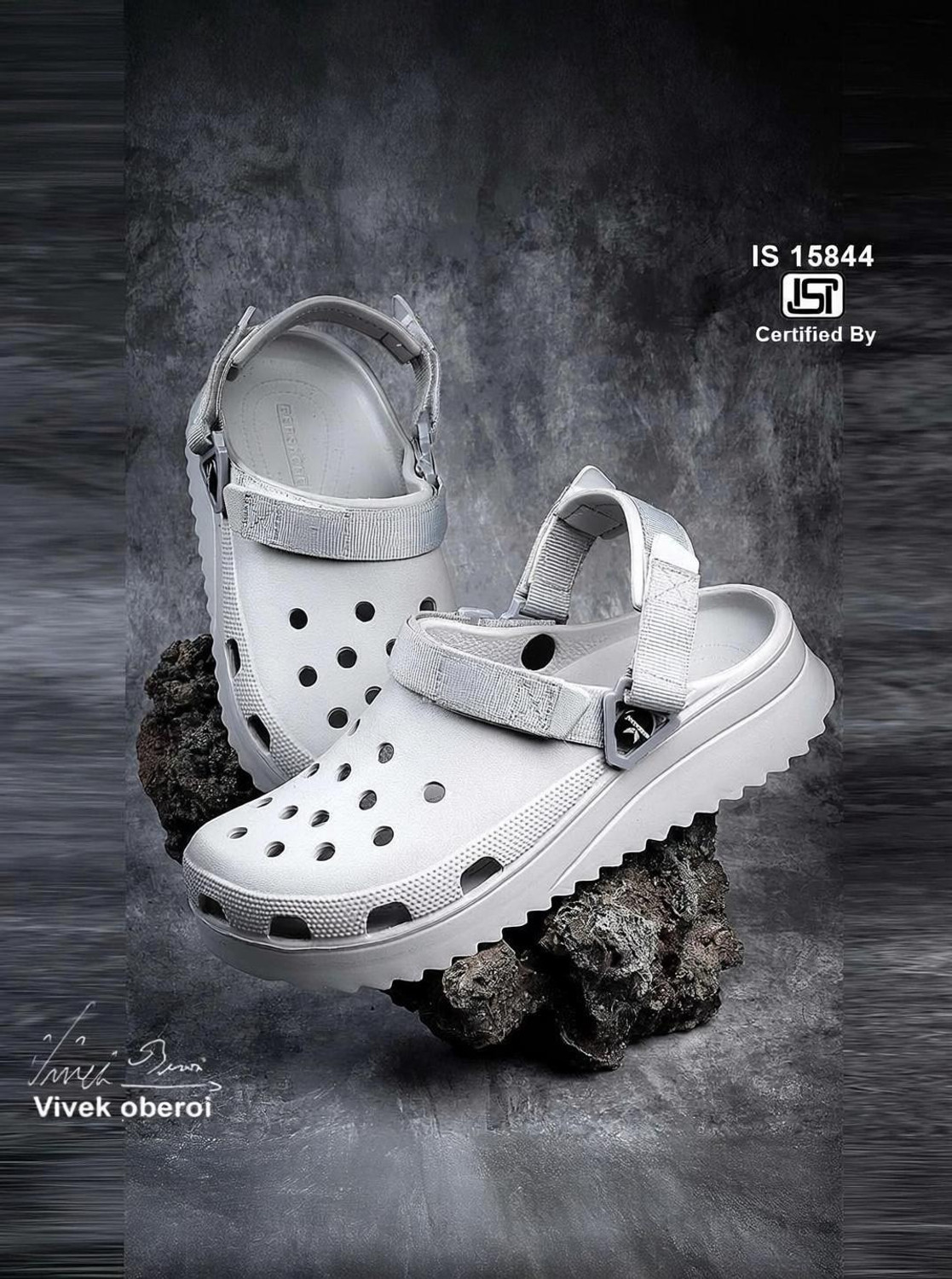 Image of Kraasa Men Clogs Sandal (White , 11)