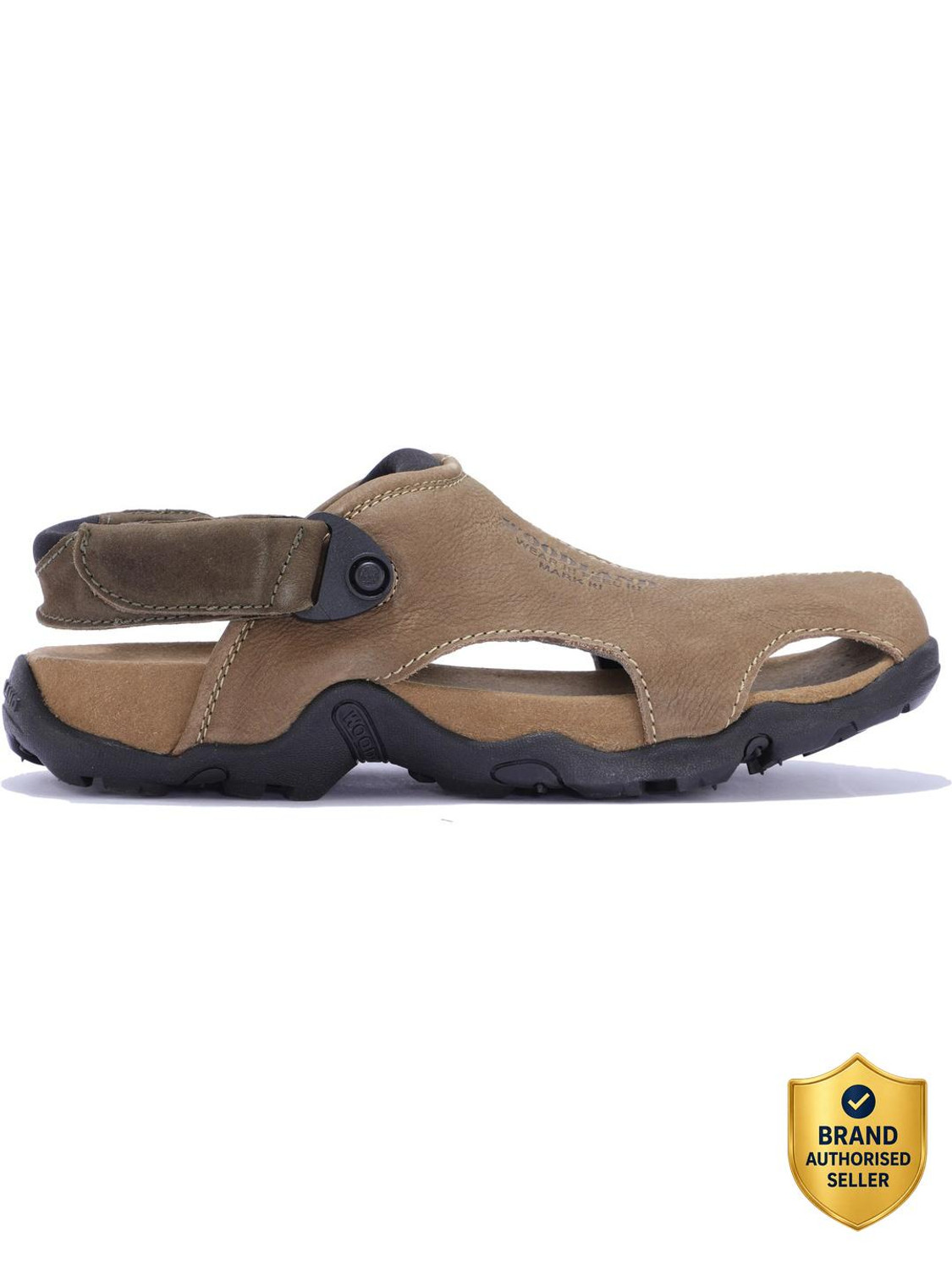 WOODLAND Men Khaki Sandals