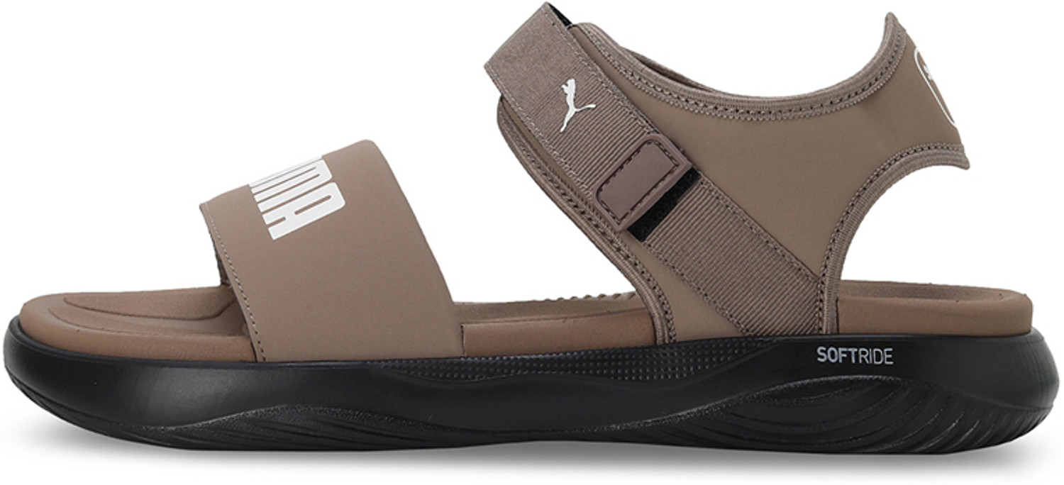 Softride Puma Sandals Men Brown Puma Men Brown Cream-Coloured PUMA