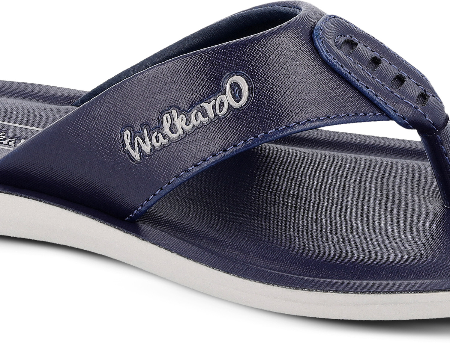 Image of WALKAROO Men Casual Sandal (Black , 8)