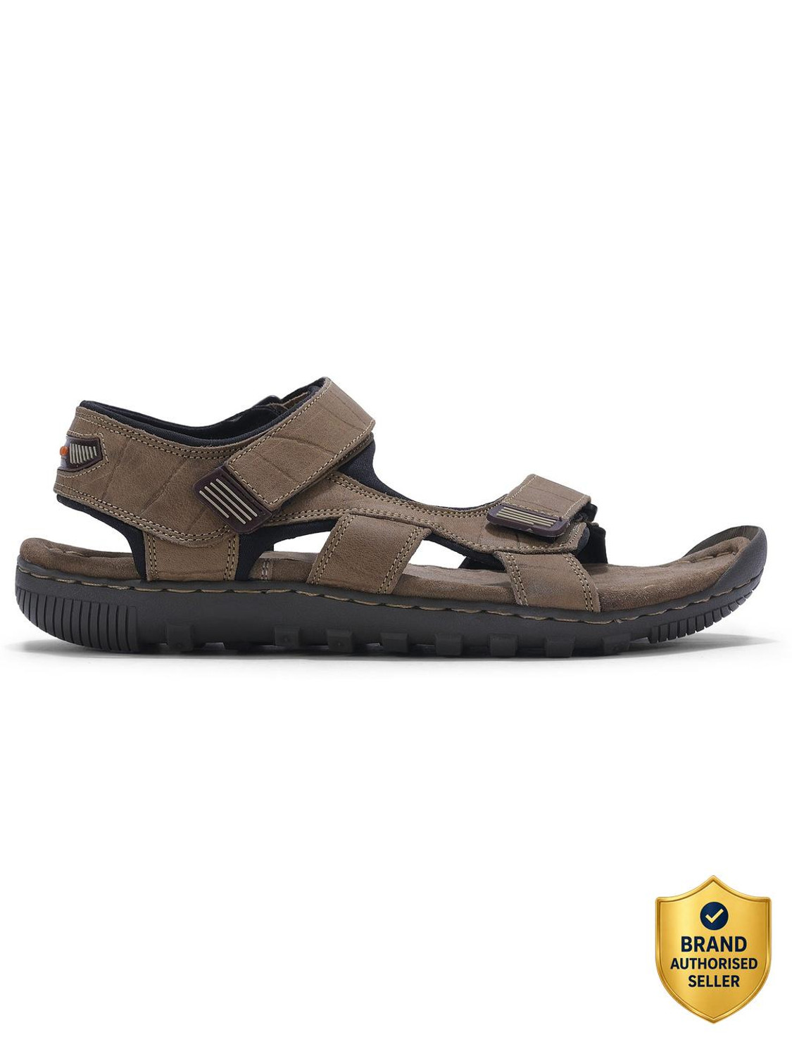 Image of WOODLAND Men Sandal (Green , 6)