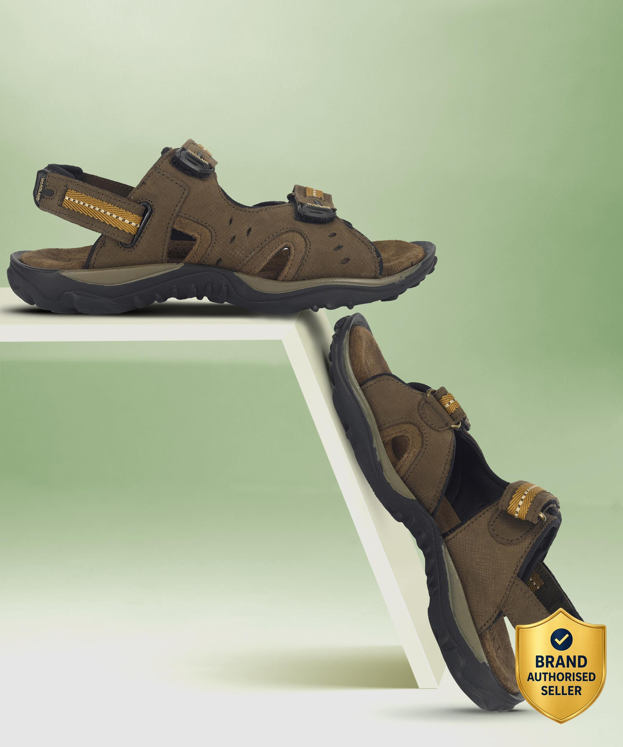 Image of WOODLAND Men Sandal (Blue , 11)