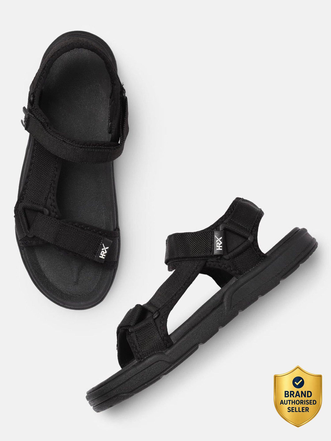 Image of WOODLAND Men Sandal (Black , 9)