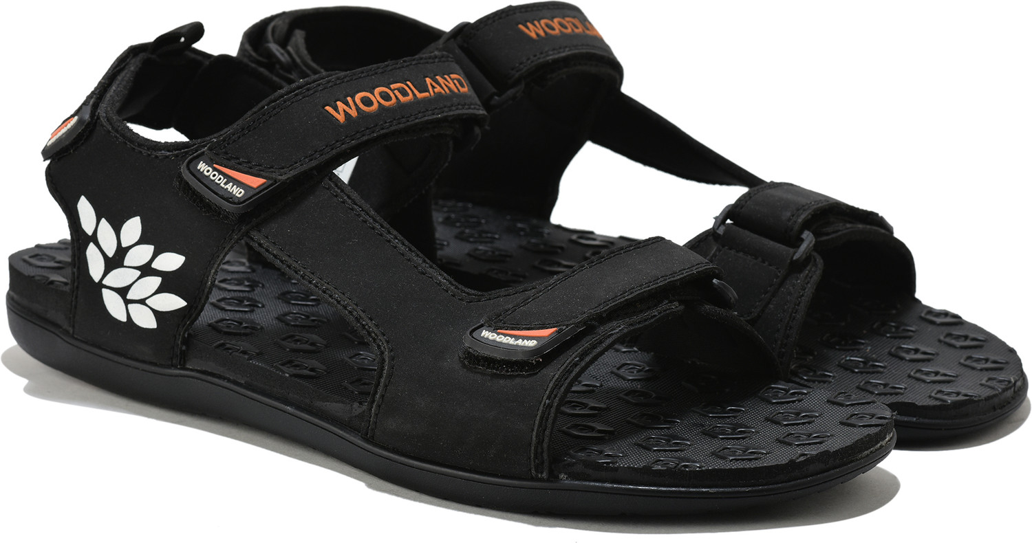 Image of WOODLAND Men Sandal (Black , 9)
