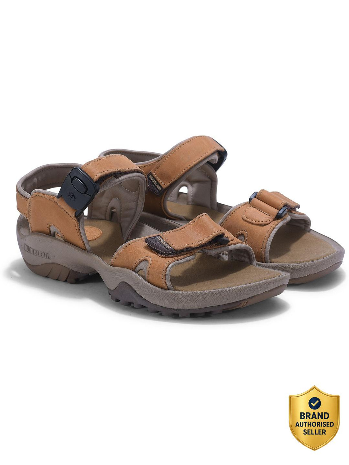 Men Brown Flats Sandal