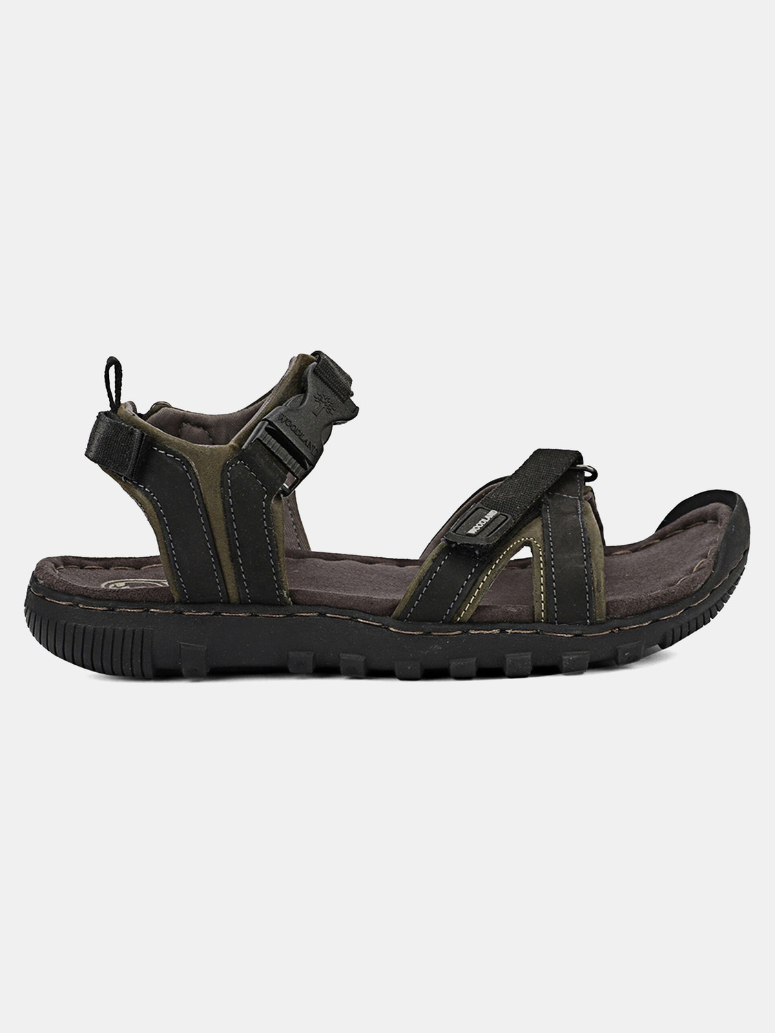Image of WOODLAND Men Sandal (Green , 6)