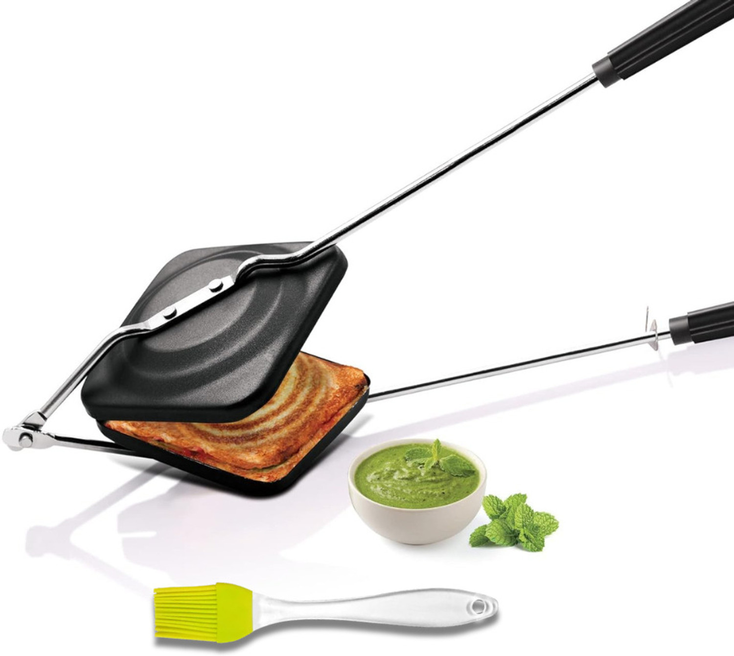 Image of khodal Mini Waffle Maker Portable Electric Non Stick Waffle Iron Round Waffle Maker Waffle Maker