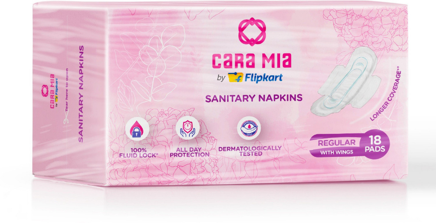 Image of Cara Mia By Flipkart Cottony Soft Sanitary Pad