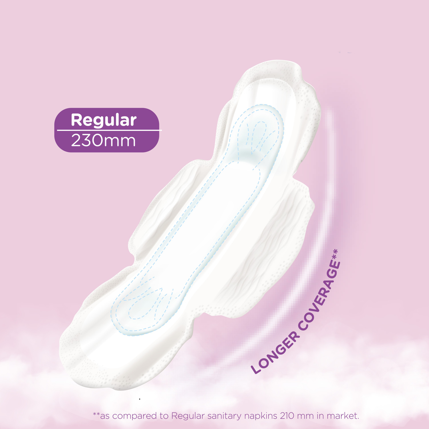 Image of Cara Mia By Flipkart Cottony Soft Sanitary Pad