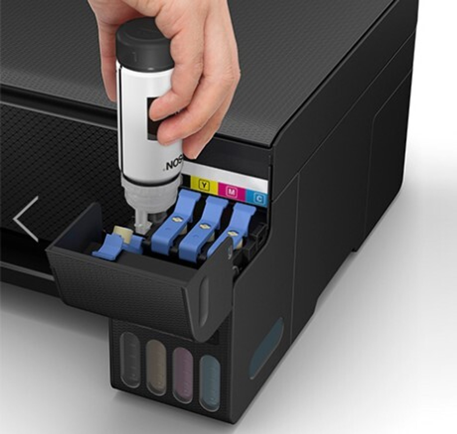 Image of Epson EcoTank L Series EcoTank L3110 Printer Scanner (Black)