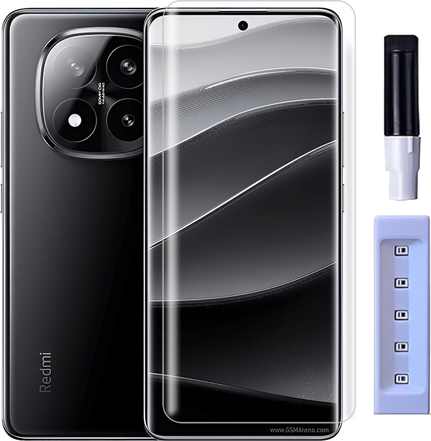 Image of Az traders Edge To Edge Tempered Glass for realme P4x 5G, Realme P4x (Pack of 1)
