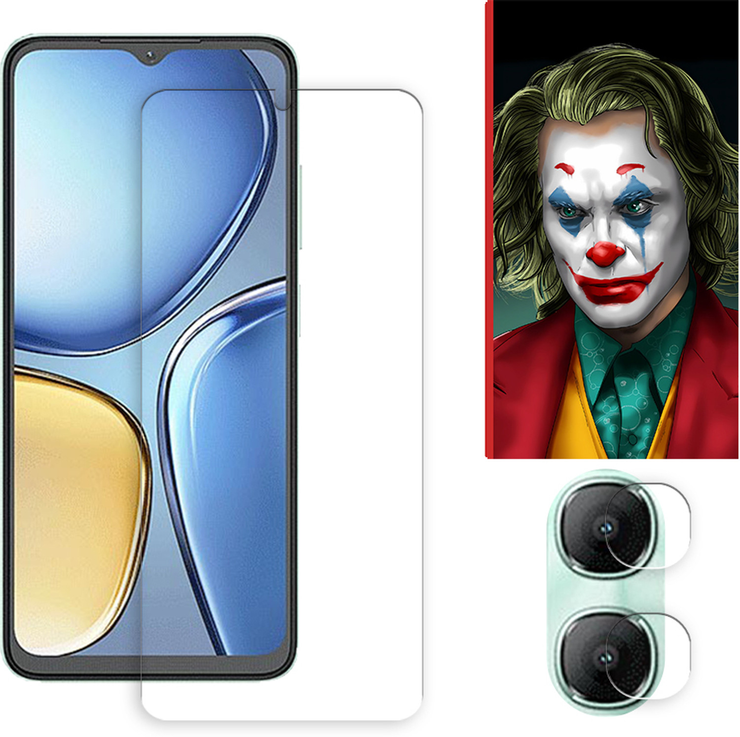 Image of Az traders Edge To Edge Tempered Glass for realme P4x 5G, Realme P4x (Pack of 1)