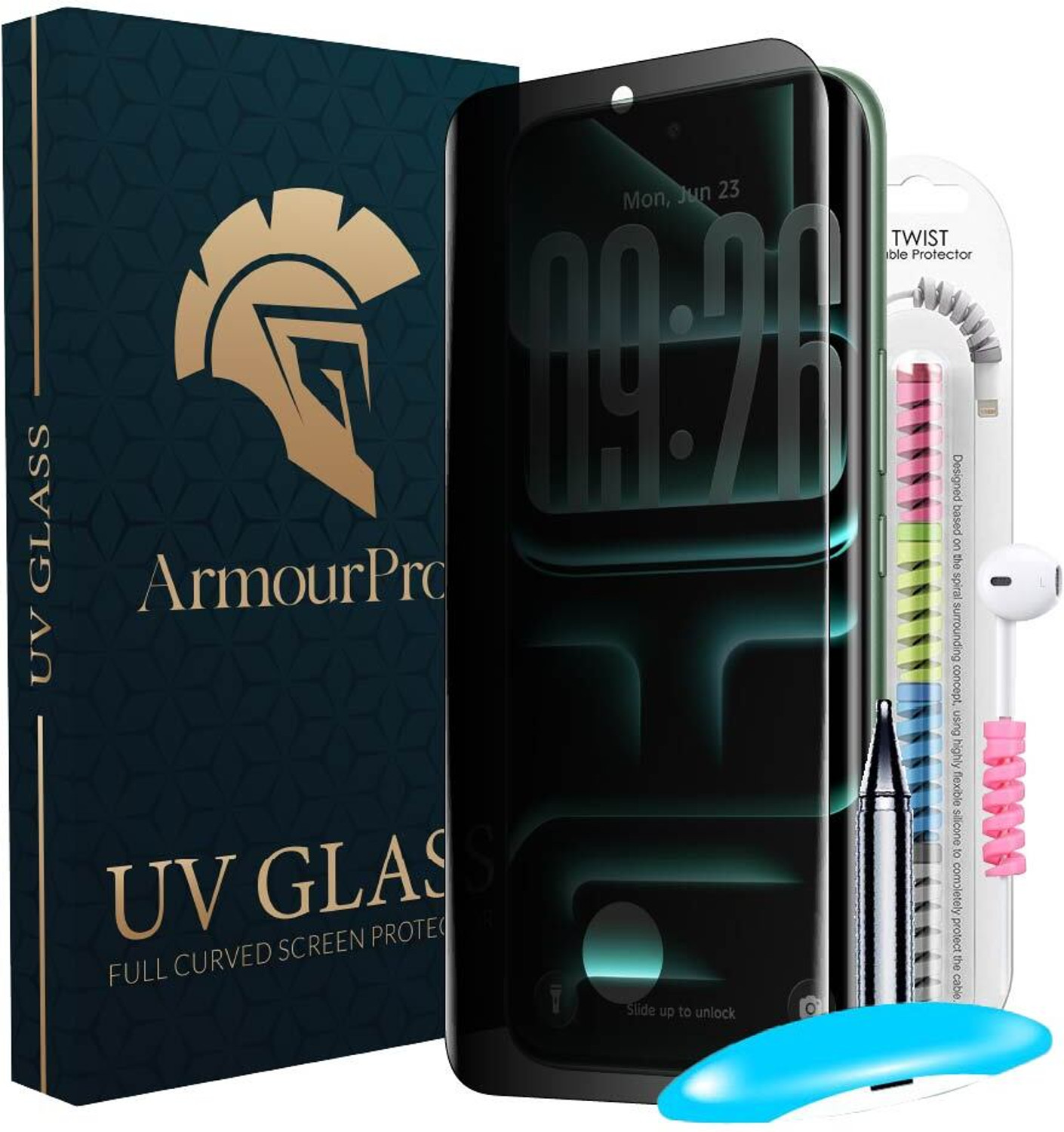 Image of Az traders Edge To Edge Tempered Glass for realme P4x 5G, Realme P4x (Pack of 1)