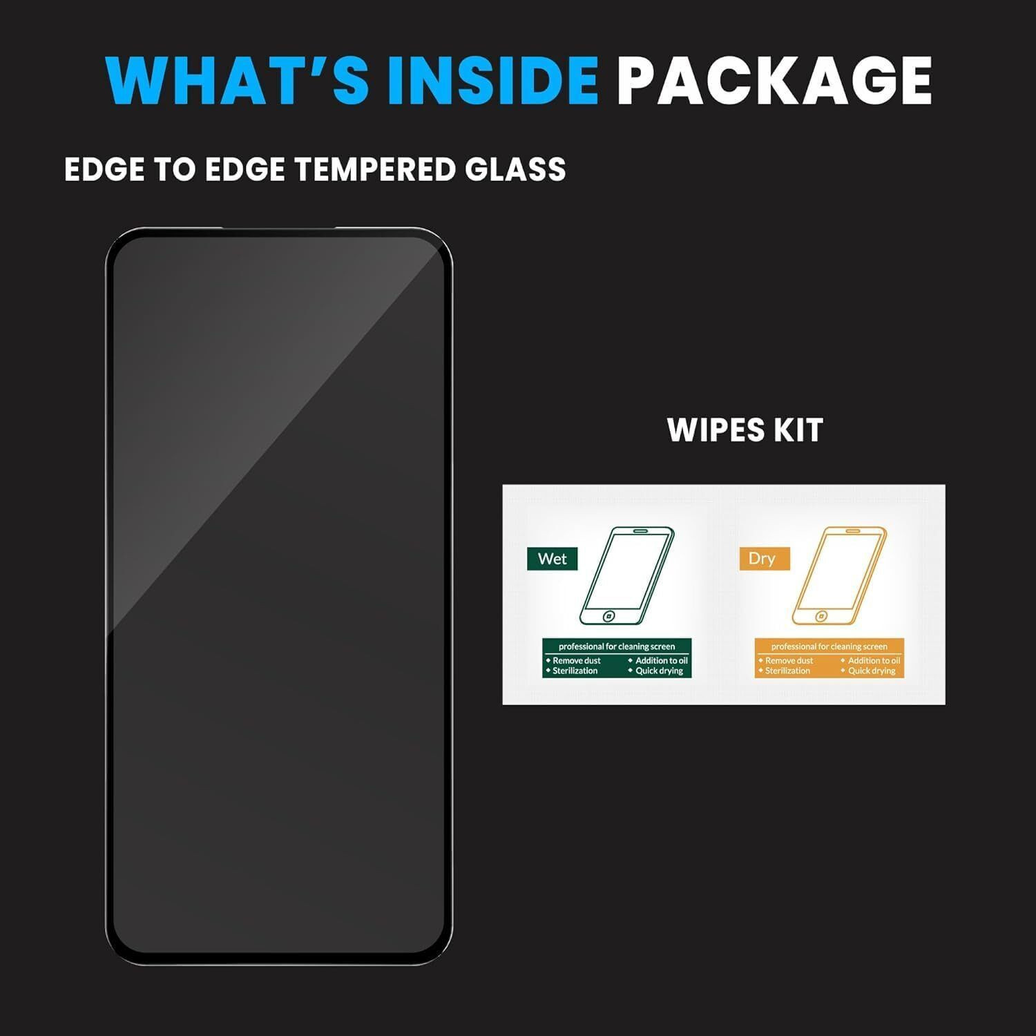 Image of Az traders Edge To Edge Tempered Glass for realme P4x 5G, Realme P4x (Pack of 1)