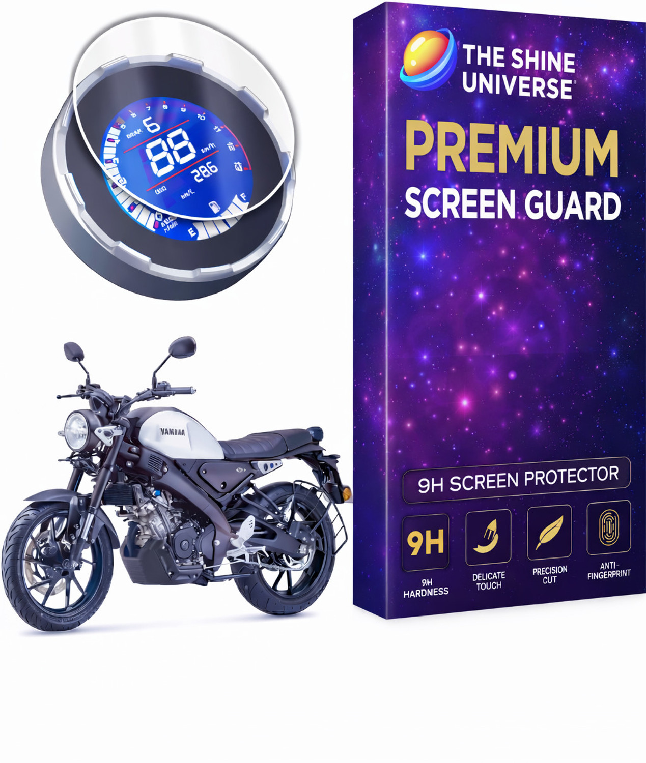 Image of MotoXpert MT-15 Heavy Duty Double Slider Bike Crash Guard (Yamaha)
