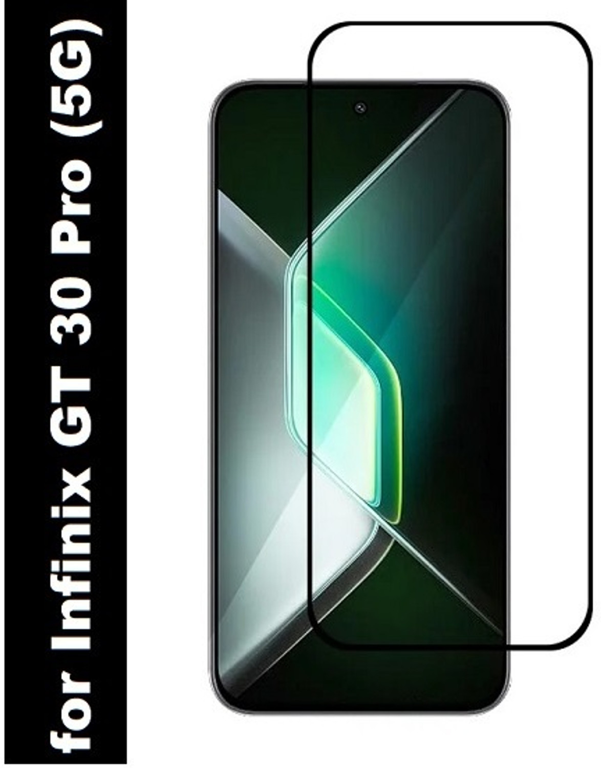 Image of Mobilebies Tempered Glass Guard for infinix GT 30 5G Premium Screen Protector Guard with Easy Installation Kit (Pack of 1)