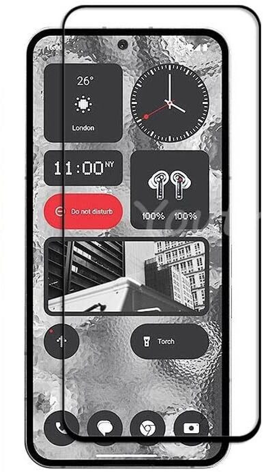 Image of Wellchoice Back Cover for Nothing Phone (2) (Transparent, Grip Case, Silicon, Pack of: 1)