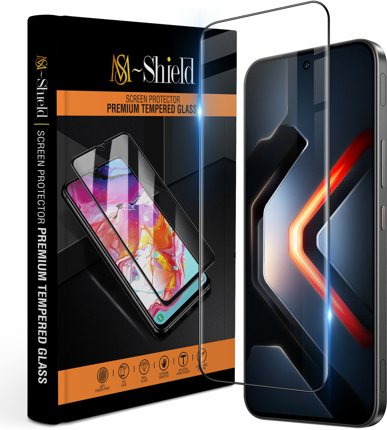 Image of Mobilebies Tempered Glass Guard for infinix GT 30 5G Premium Screen Protector Guard with Easy Installation Kit (Pack of 1)