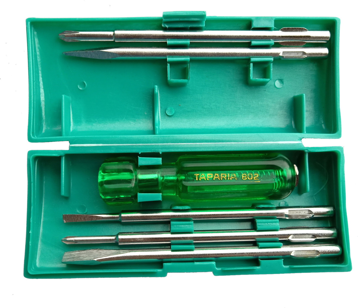 TAPARIA 802 5 pc screwdriver set heavy duty Combination Screwdriver Set  (Pack of 5)