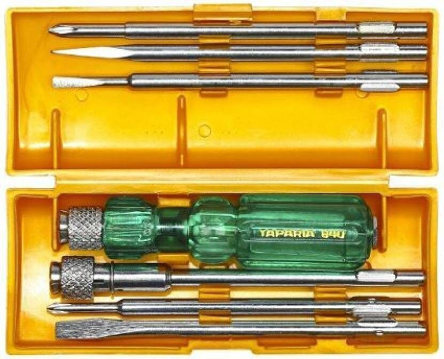 Taparia 840 Combination Screwdriver Set – 840 Bits, Ergonomic Handle
