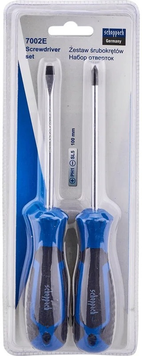 Image of ROCKFORCE Insulated Screwdriver Set 6 Pcs VDE Electrician Tool Kit PH SL 1000V Safe Combination Screwdriver Set (Pack of 6)