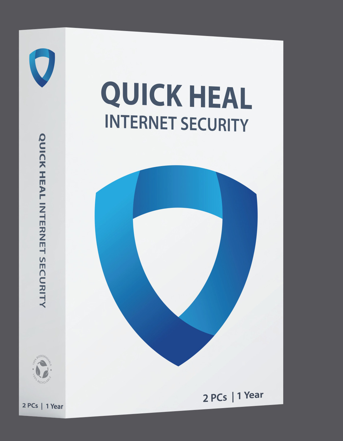 Image of QUICK HEAL Internet Security 2 User 1 Year