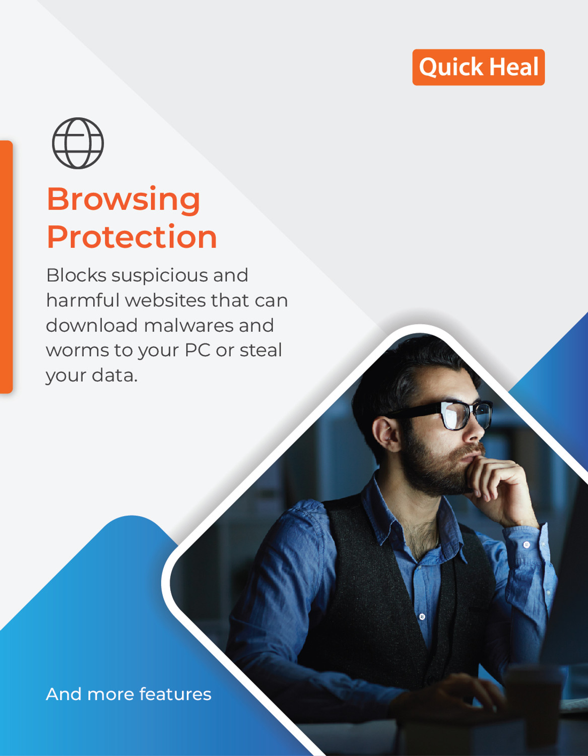 Image of QUICK HEAL Internet Security 2 User 3 Years