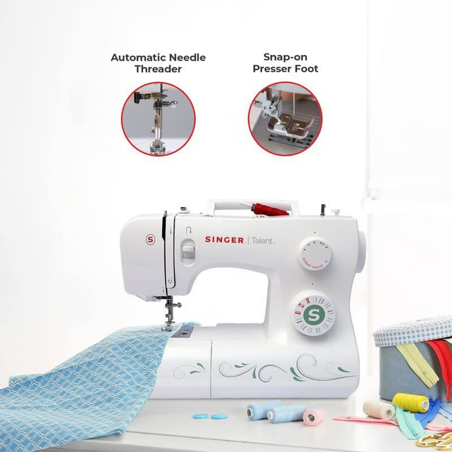 Singer FM 3321 Electric Sewing Machine ( Builtin Stitches 21) Price