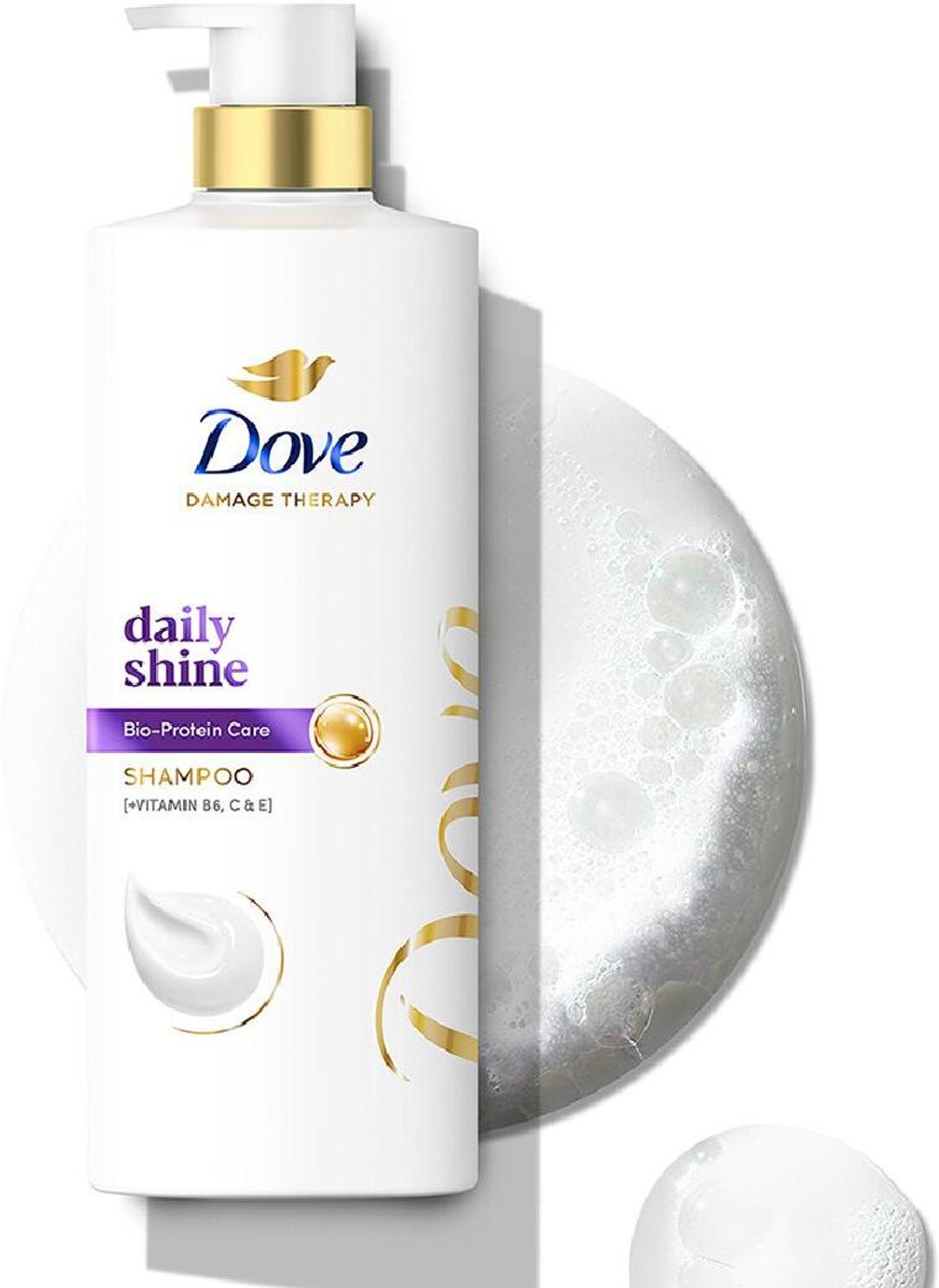 DOVE Daily Shine Shampoo  (650 ml)