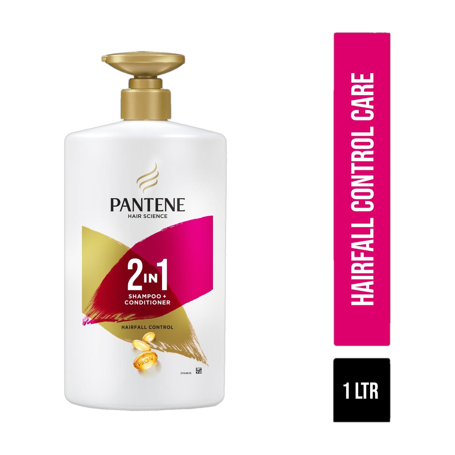 PANTENE Advanced Hairfall Solution, 2in1 Anti-Hairfall Shampoo & Conditioner Shampoo