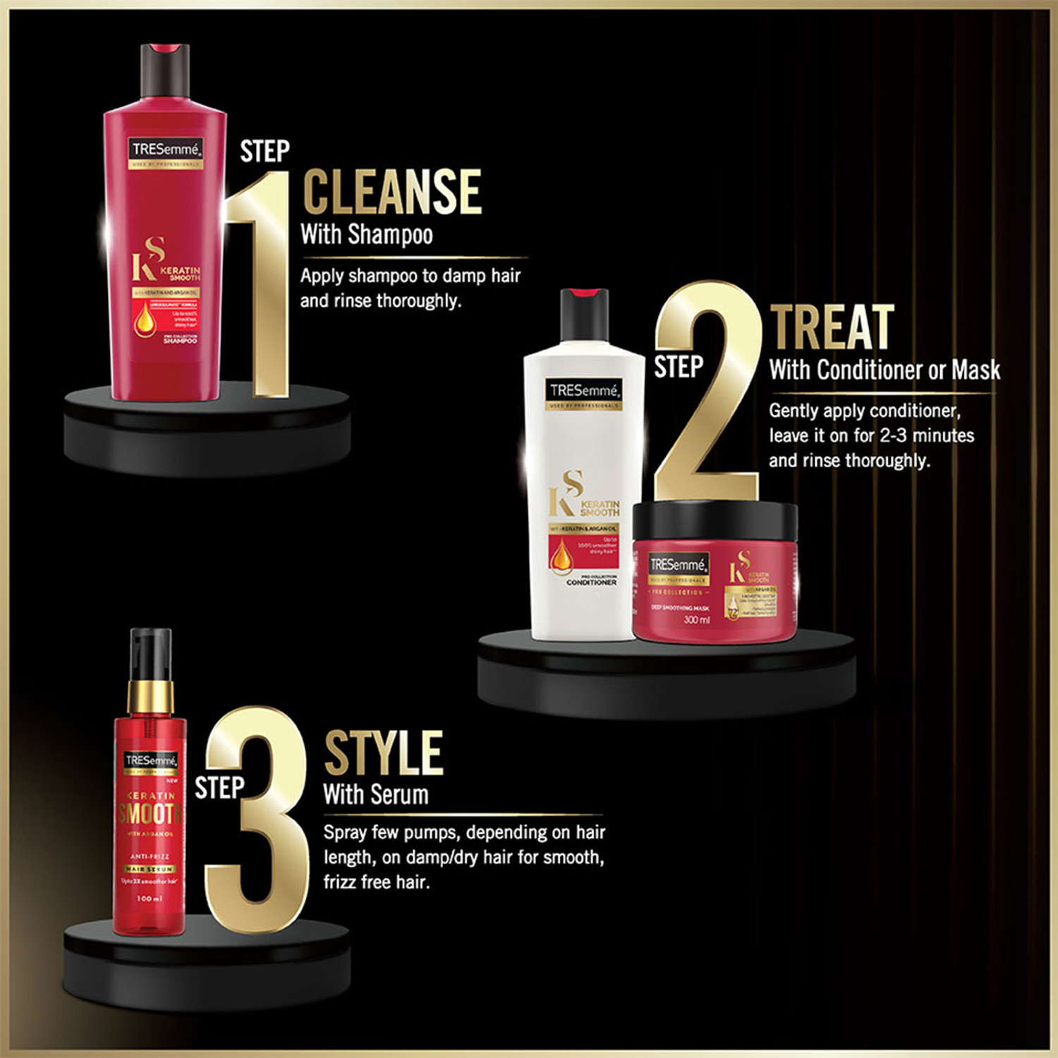 Image of TRESemme Keratin Smooth Shampoo