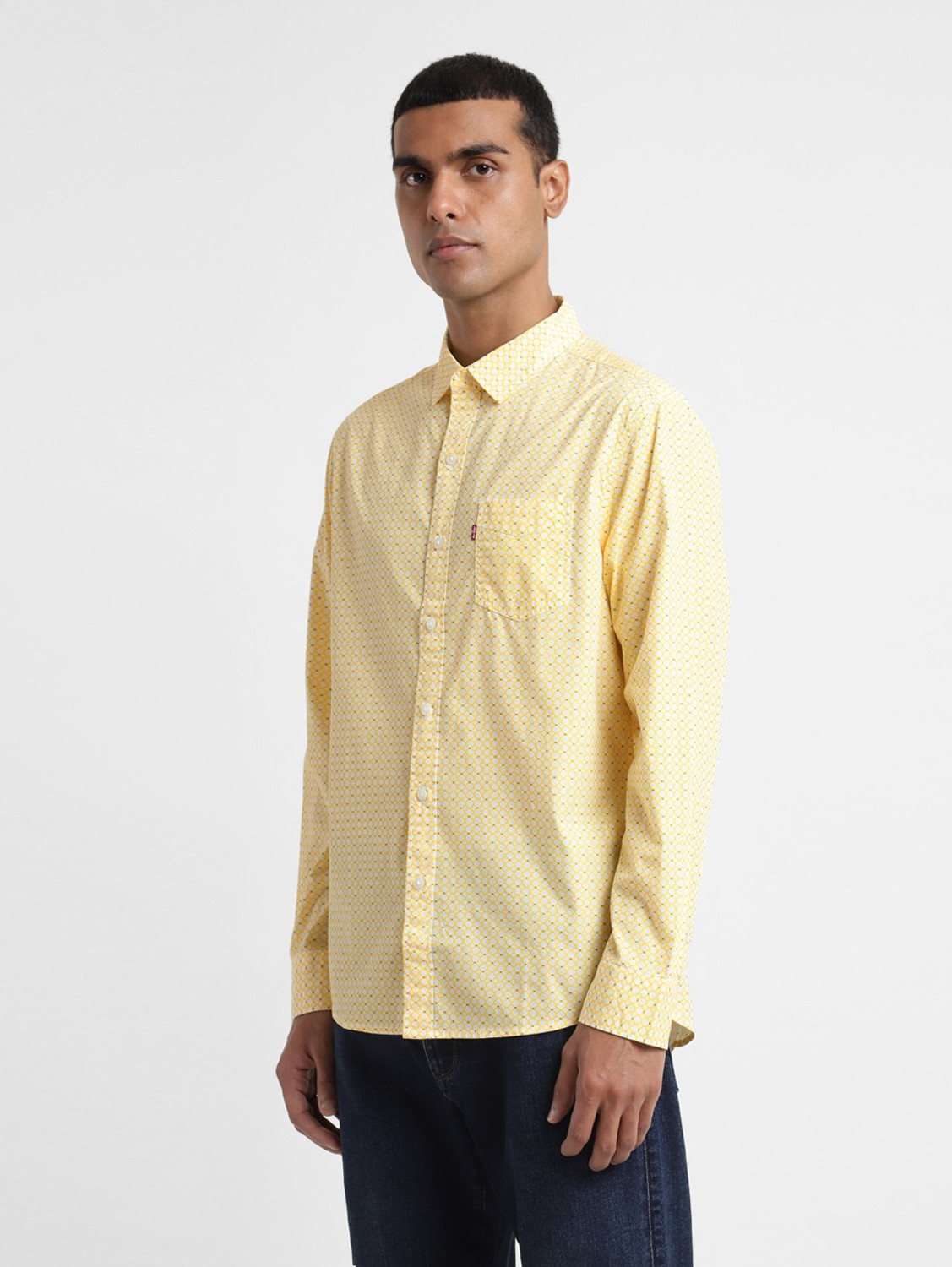 Levi's men's printed casual shirt cheap