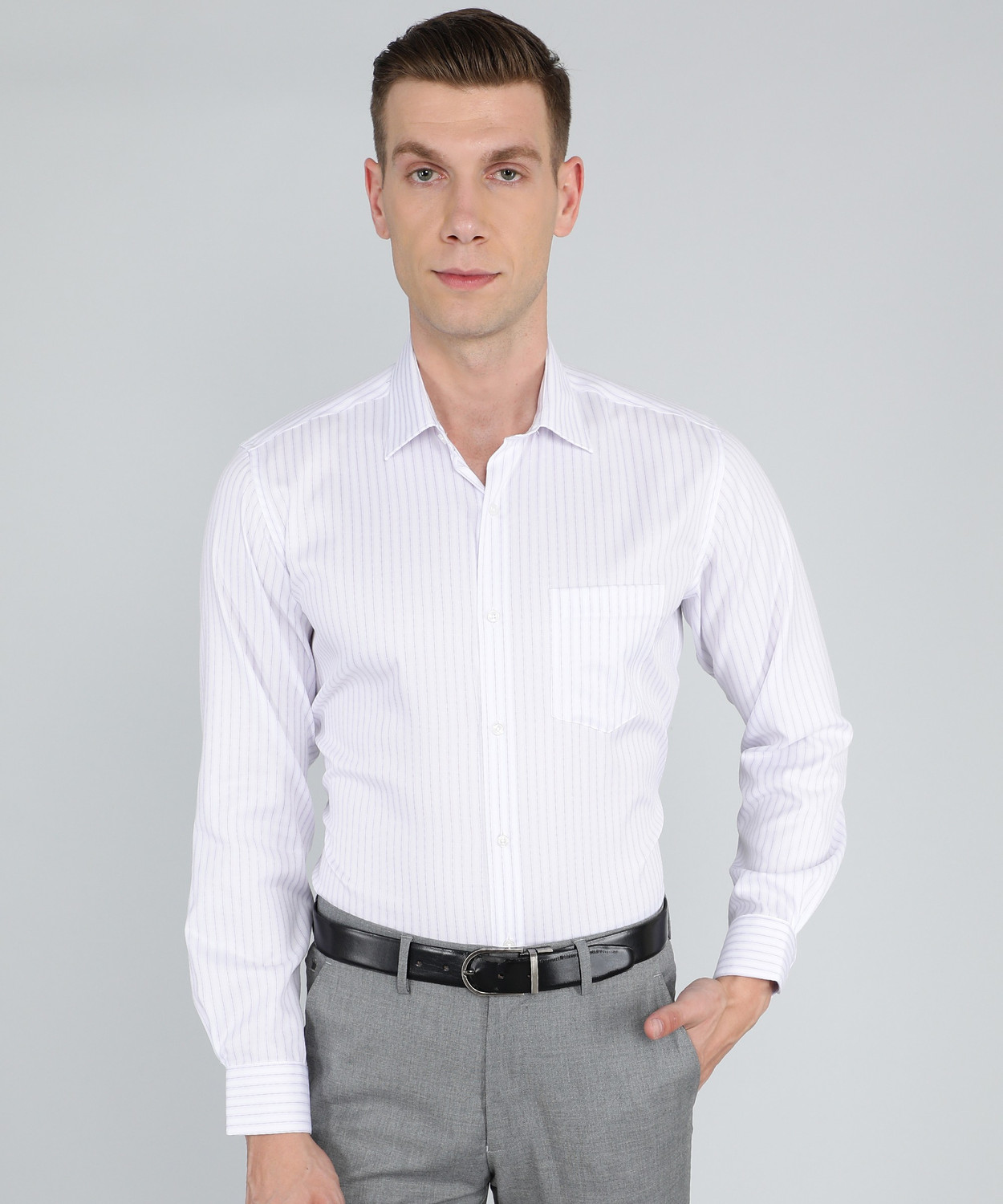 Van heusen top white shirt price