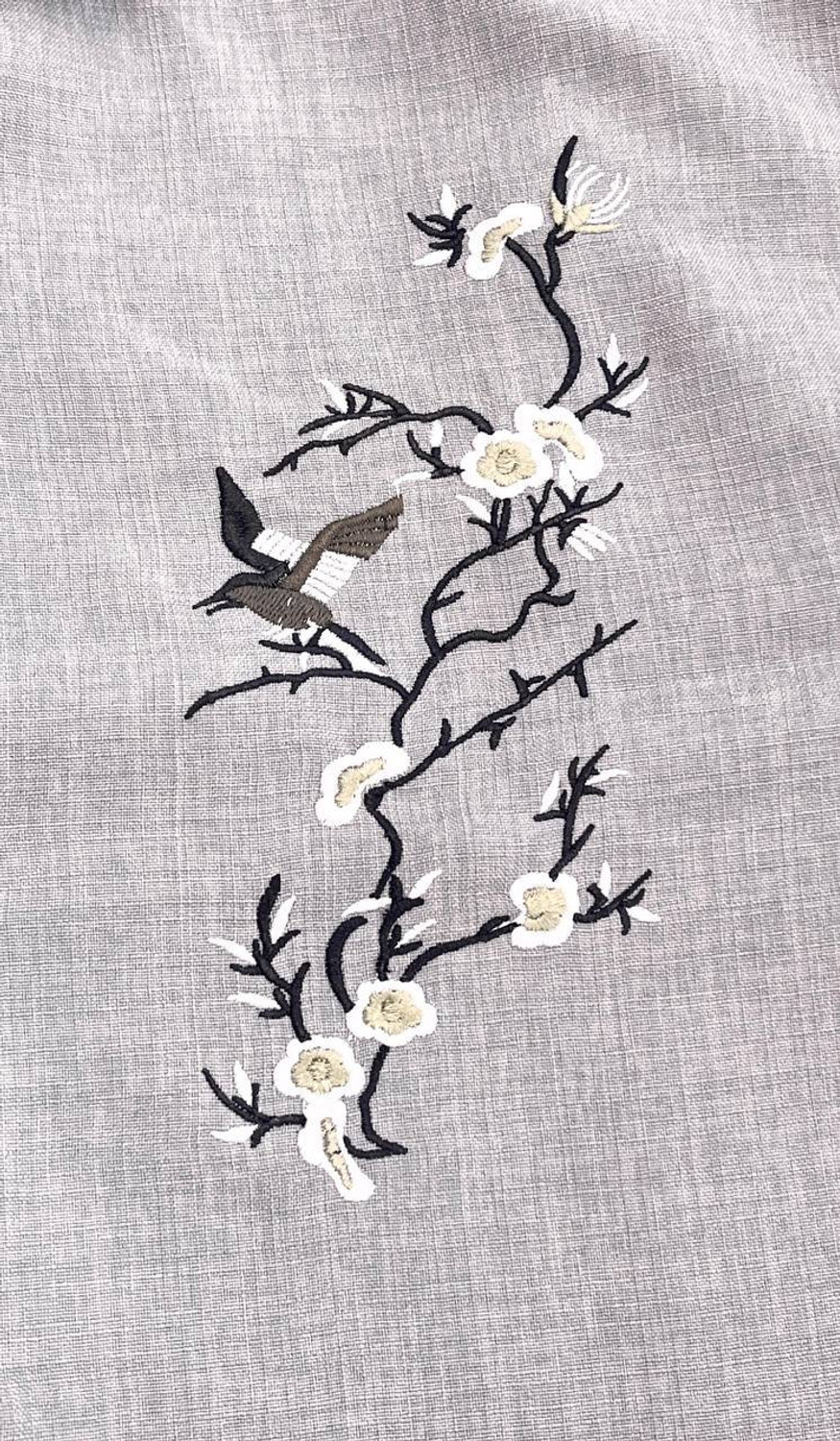Image of monteliv fashion Men Regular Fit Embroidered Spread Collar Casual Shirt
