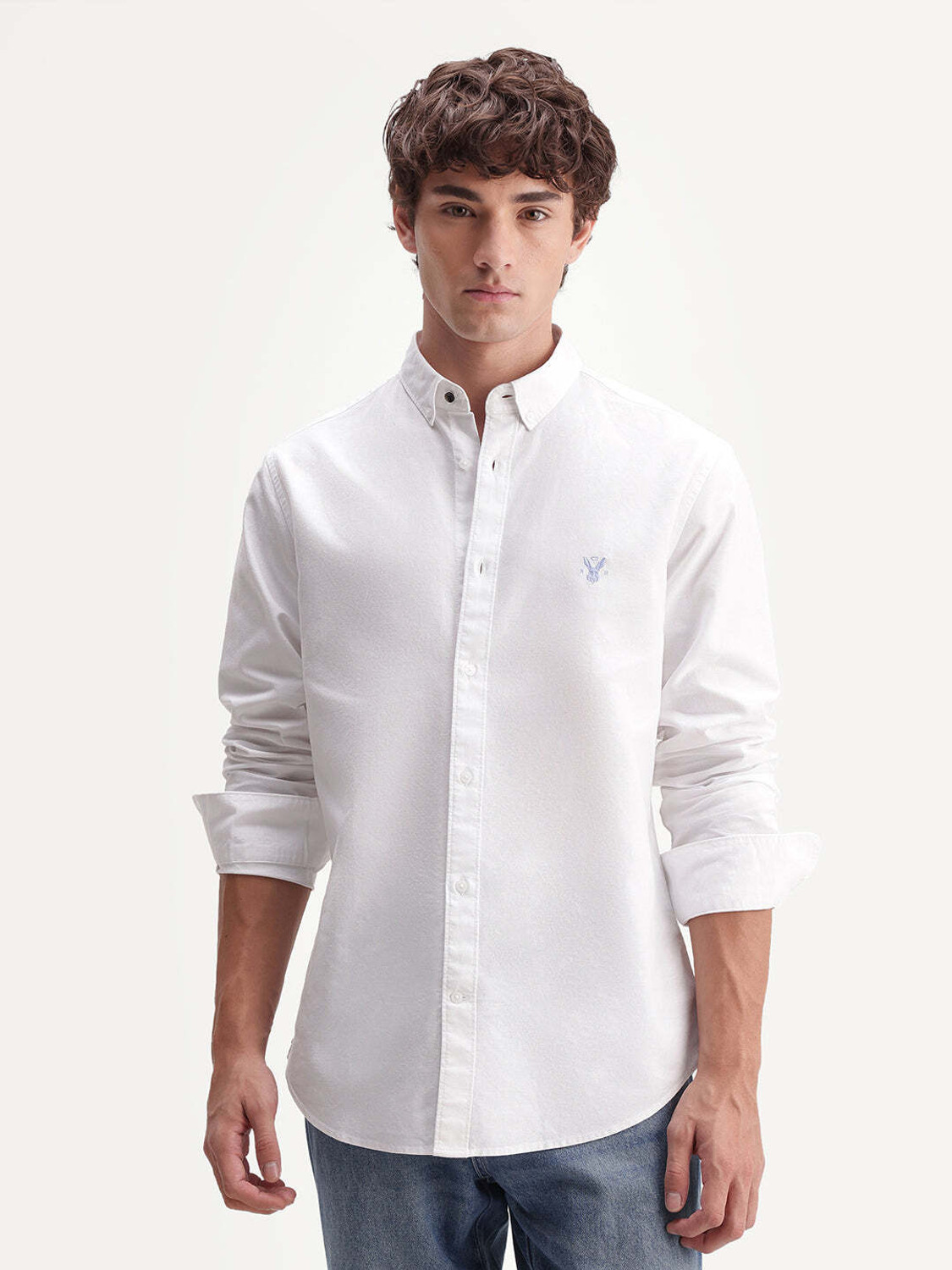 Men Regular Fit Solid Casual Shirt