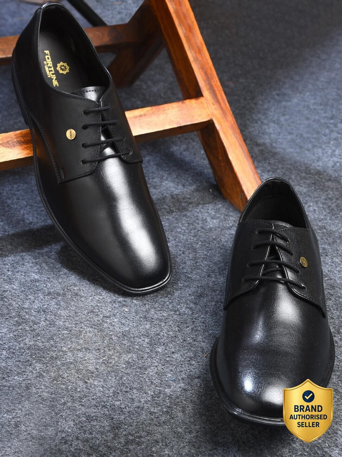 Image of LIBERTY Derby For Men (Black , 7)