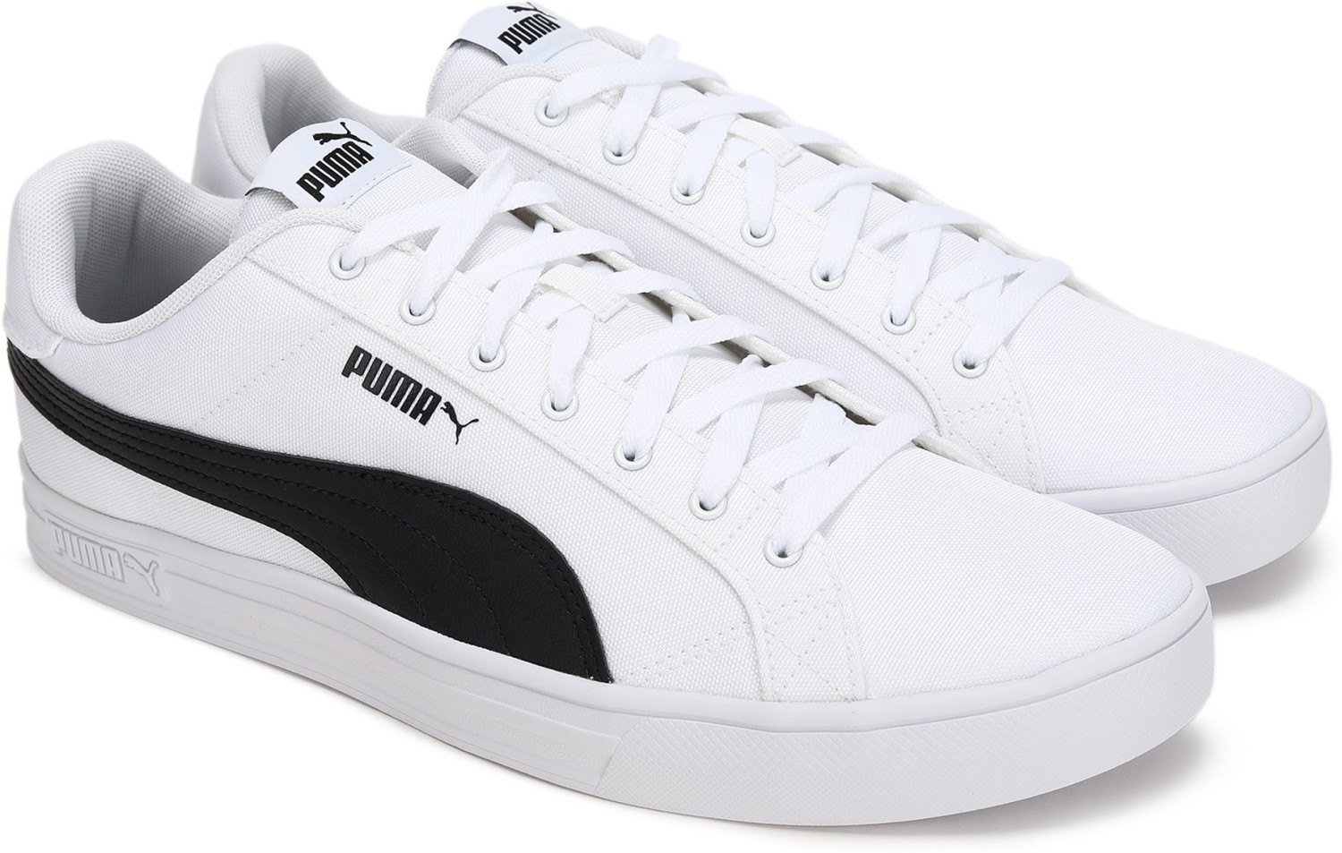 puma boy's smash v2 vulc cv sneakers